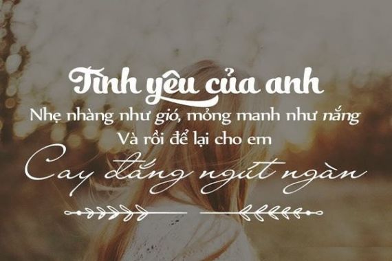 Những câu nói hay về tình yêu, stt hay tình yêu