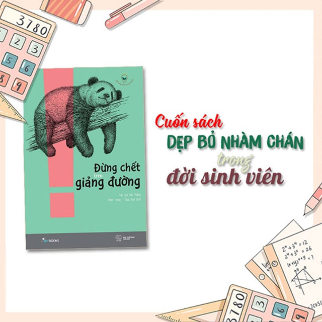 Review sách Đừng chết trên giảng đường