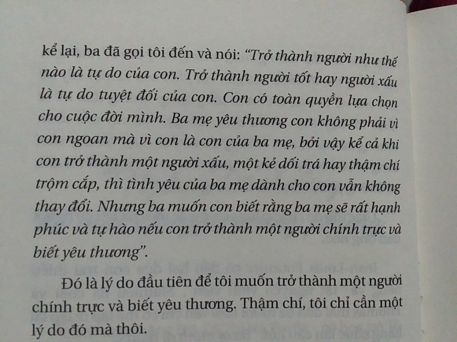 Một trích đoạn nội dung từ quyển sách Nếu biết trăm năm là hữu hạn