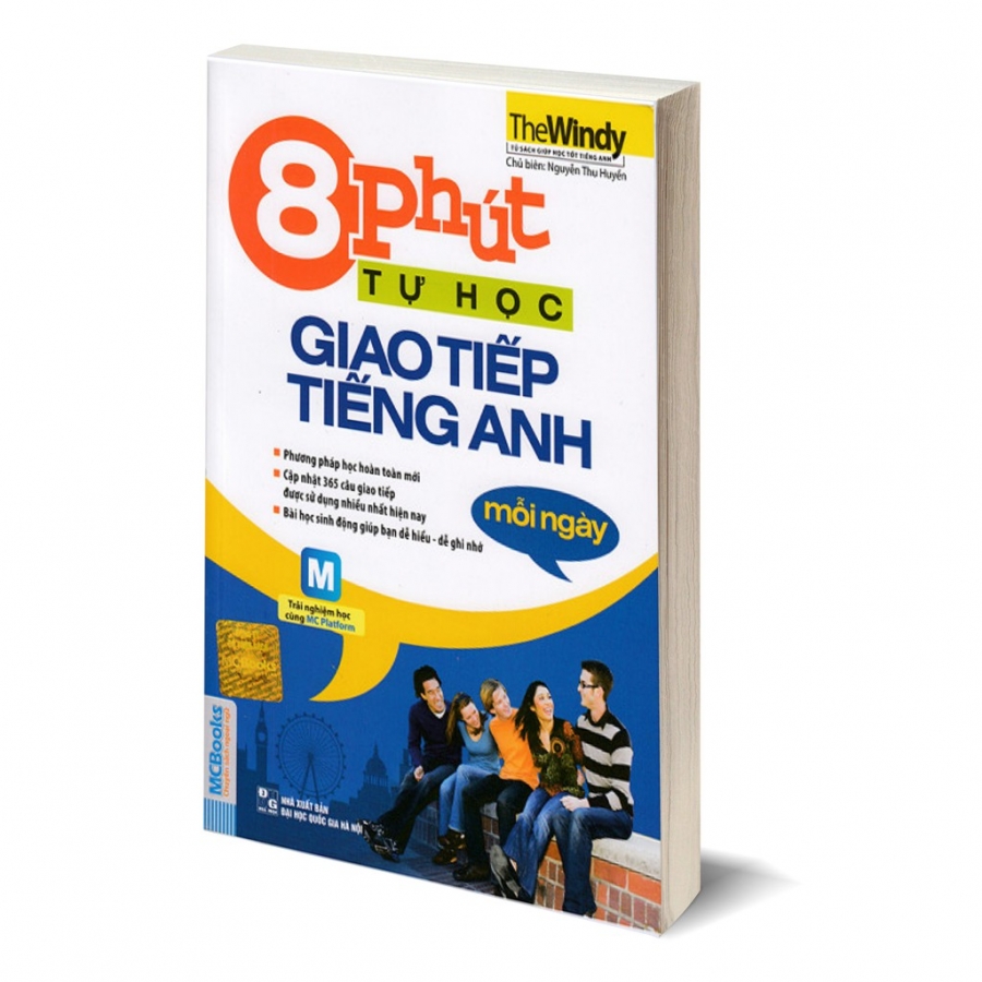 Sách 8 phút tự học giao tiếp Tiếng Anh mỗi ngày