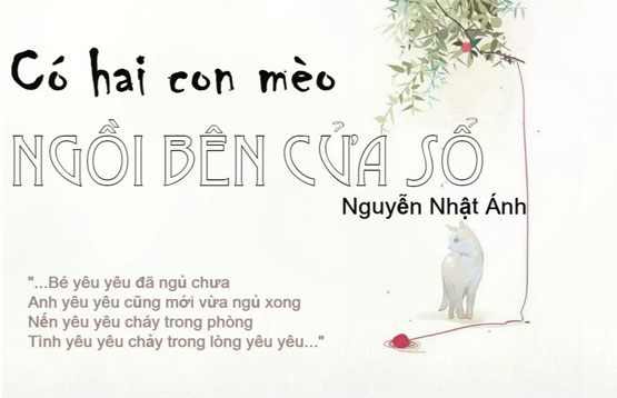 Truyện có hai con mèo ngồi bên cửa sổ - Nguyễn Nhật Ánh