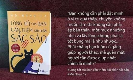 Trích dẫn sách Lòng tốt của bạn cần thêm đôi phần sắc sảo